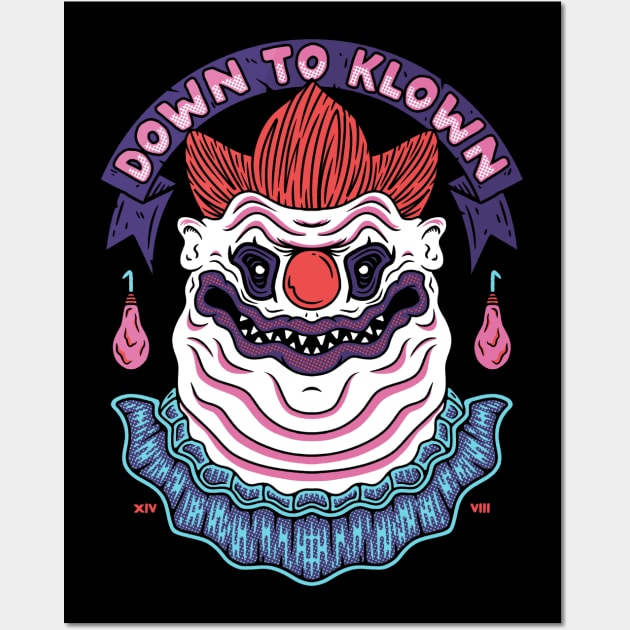Down To Klown Wall Art by 14Eight